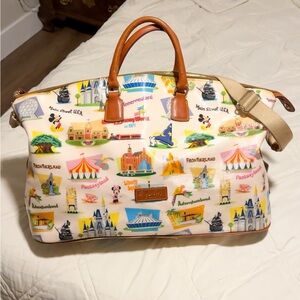 Disney Dooney Weekender Retired Retro Print OBO
